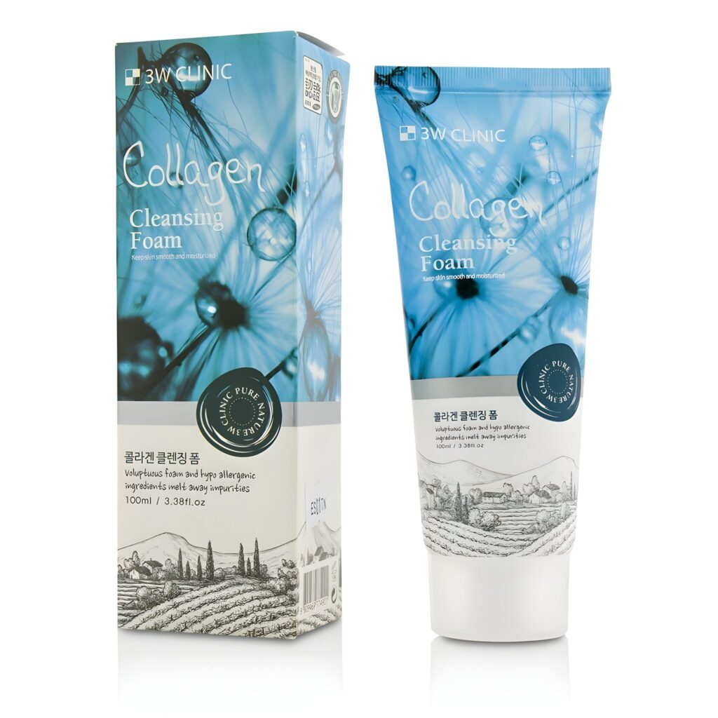 3W CLINIC Cleansing Foam Collagen 100ml