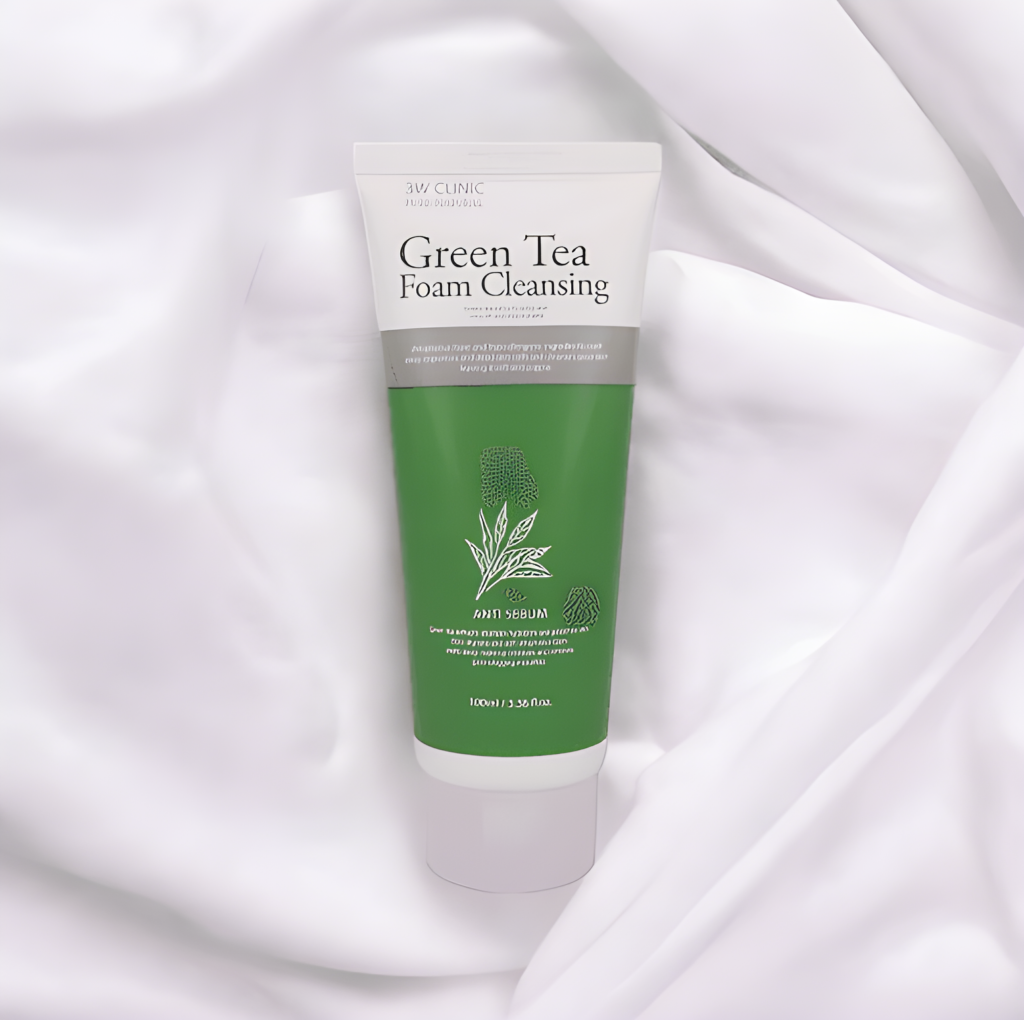 3W CLINIC Foam Cleansing Green Tea 100 ml