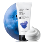 TONYMOLY Clean Dew  Blueberry Foam Cleanser 180ml