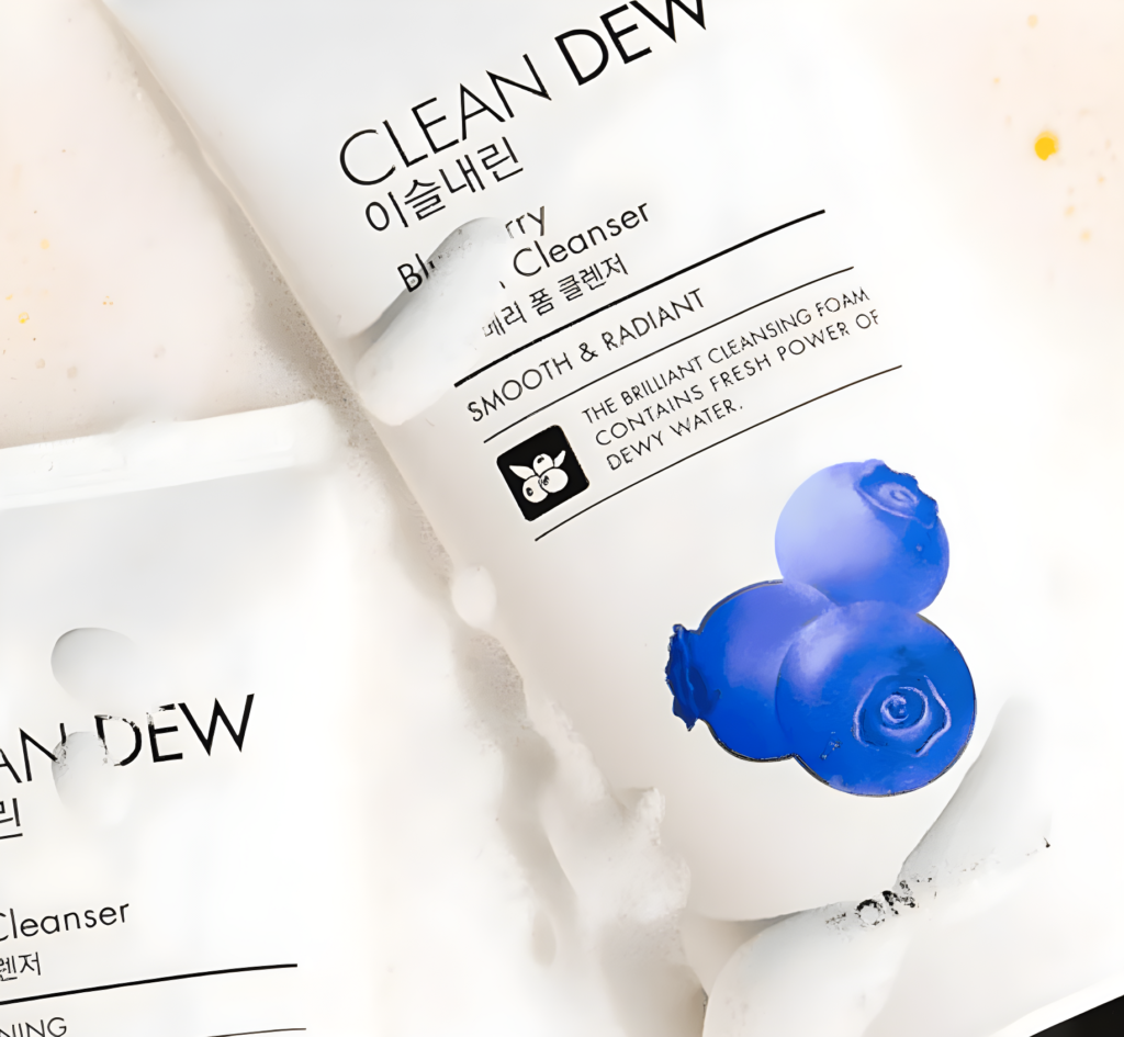 TONYMOLY Clean Dew  Blueberry Foam Cleanser 180ml