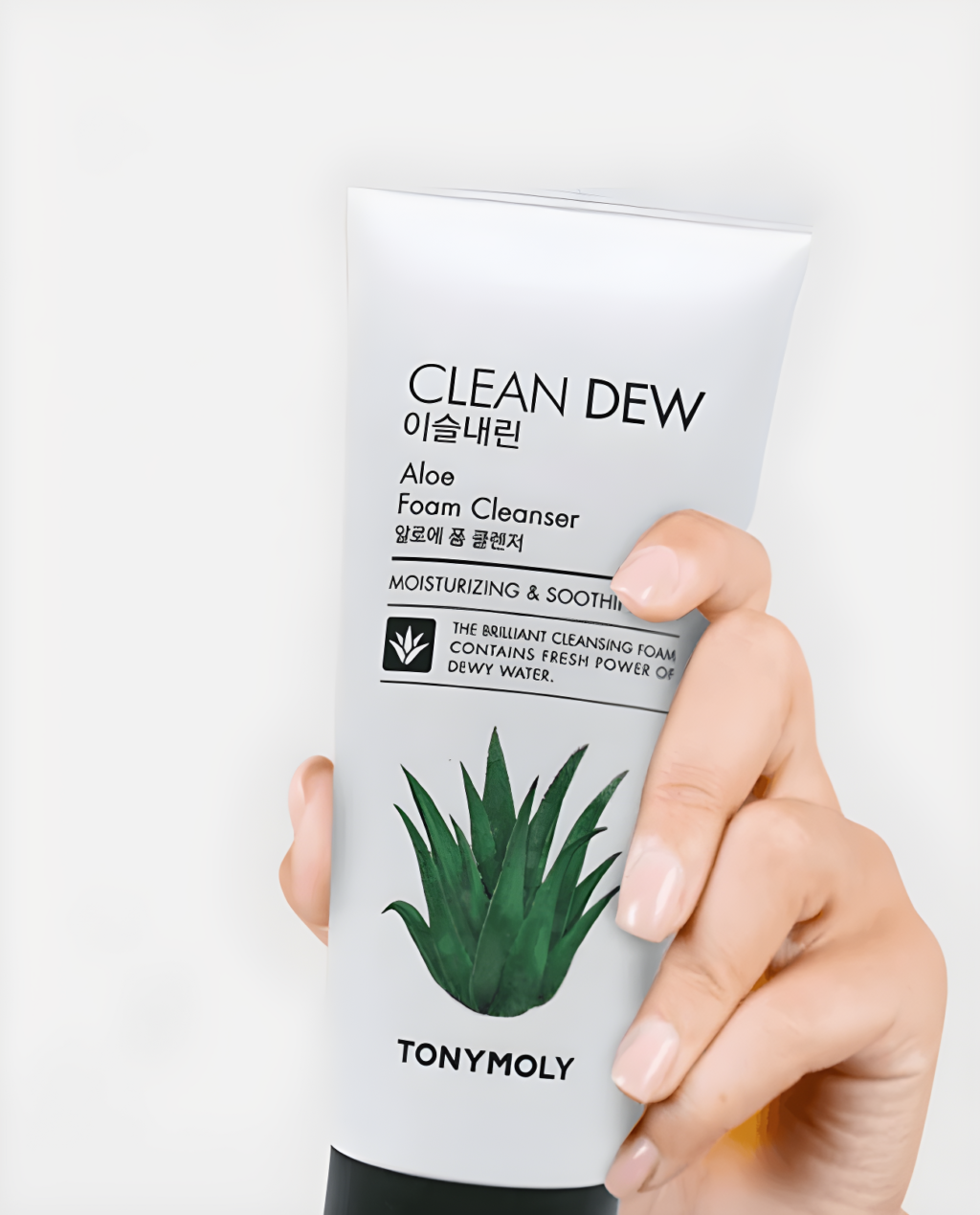 TONYMOLY Clean Dew Foam Aloe Cleanser 180ml