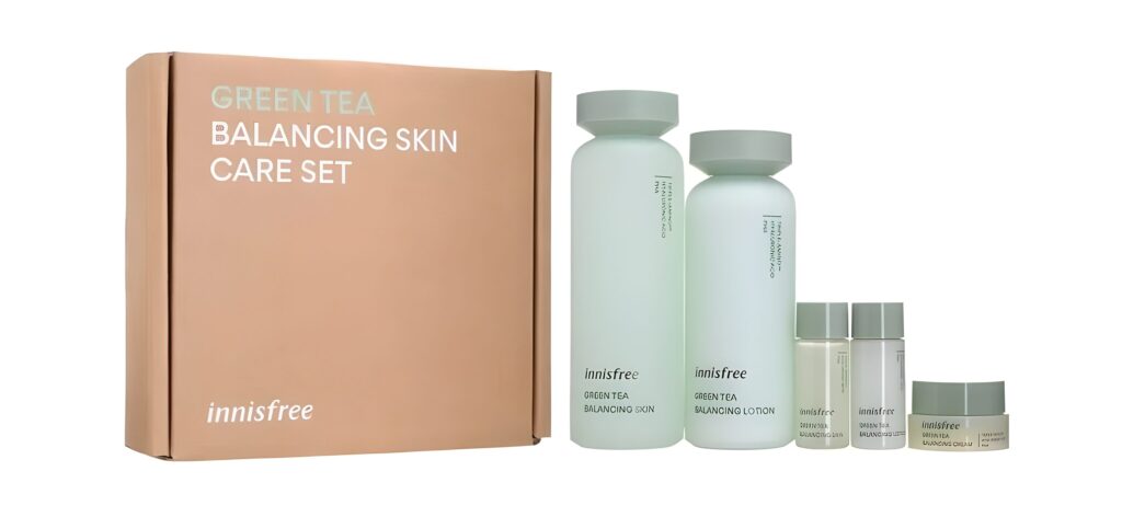Innisfree Green Tea Balancing Skin Care Set EX