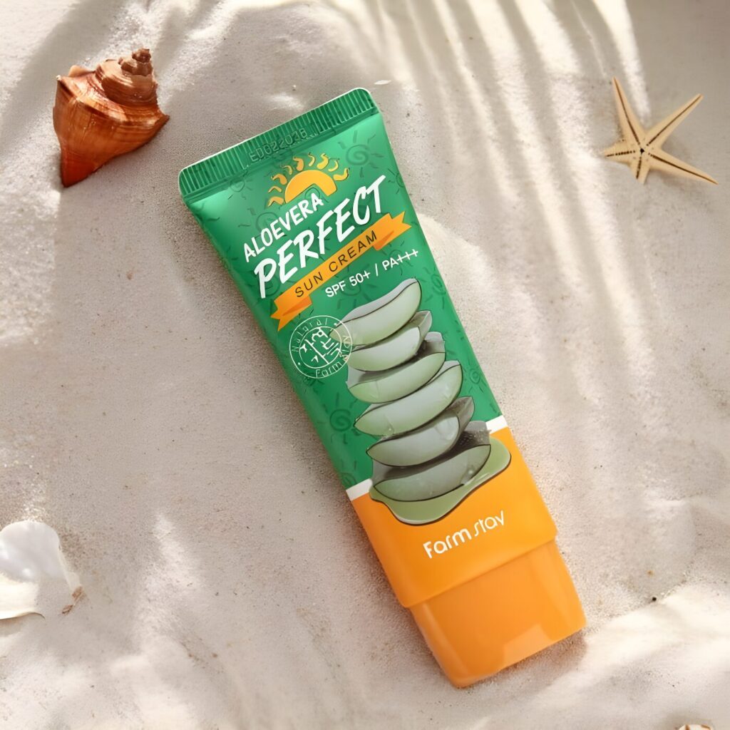 FarmStay Aloe Vera Perfect Sun Cream SPF 50+/PA+++ 70ml