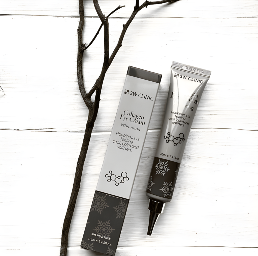 3W CLINIC Collagen Eye Cream Whitening 