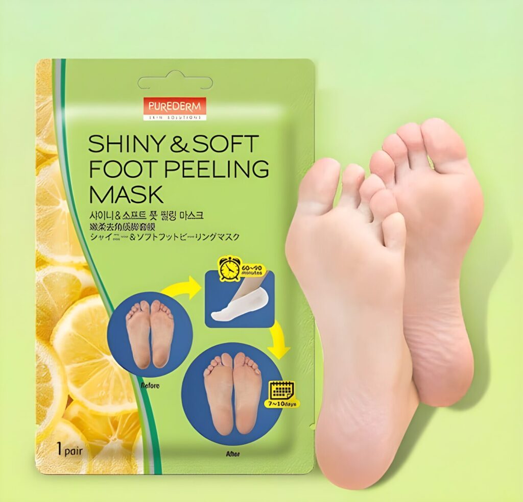 Purederm Shiny and Soft Foot Peeling Mask