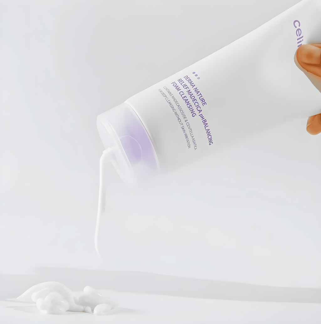 Celimax RELIEF MADECICA pH BALANCING FOAM CLEANSING 150ml