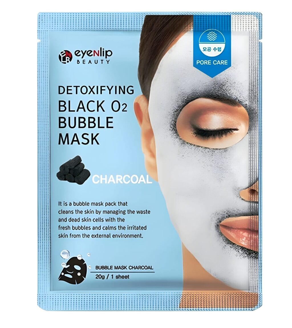 Eyenlip Black O2 Bubble Mask