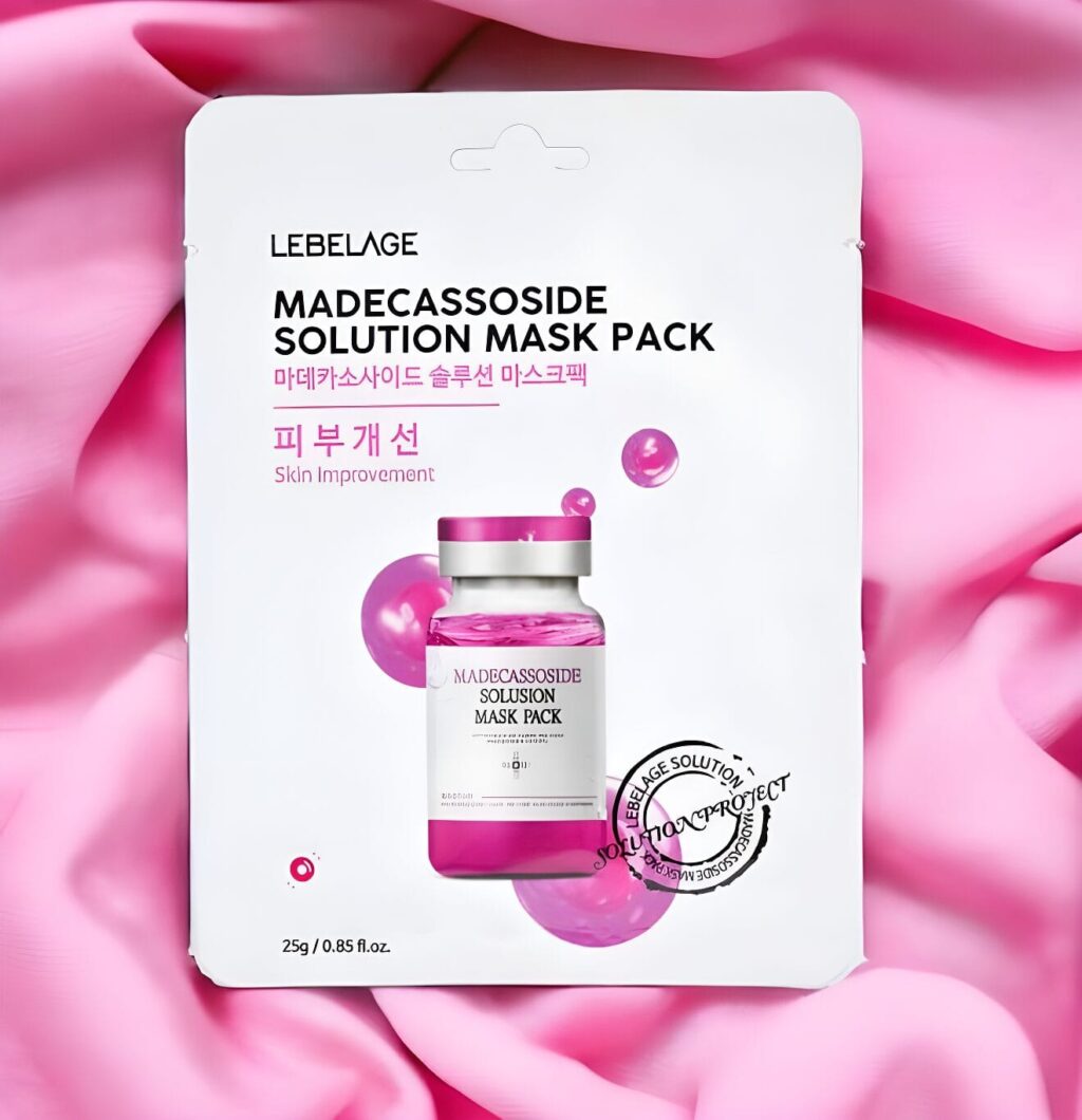 LEBELAGE MADECASSOSIDE SOLUTION MASK PACK 25g