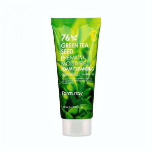 FarmStay 76 Green Tea Seed Premium Moisture Foam Cleansing