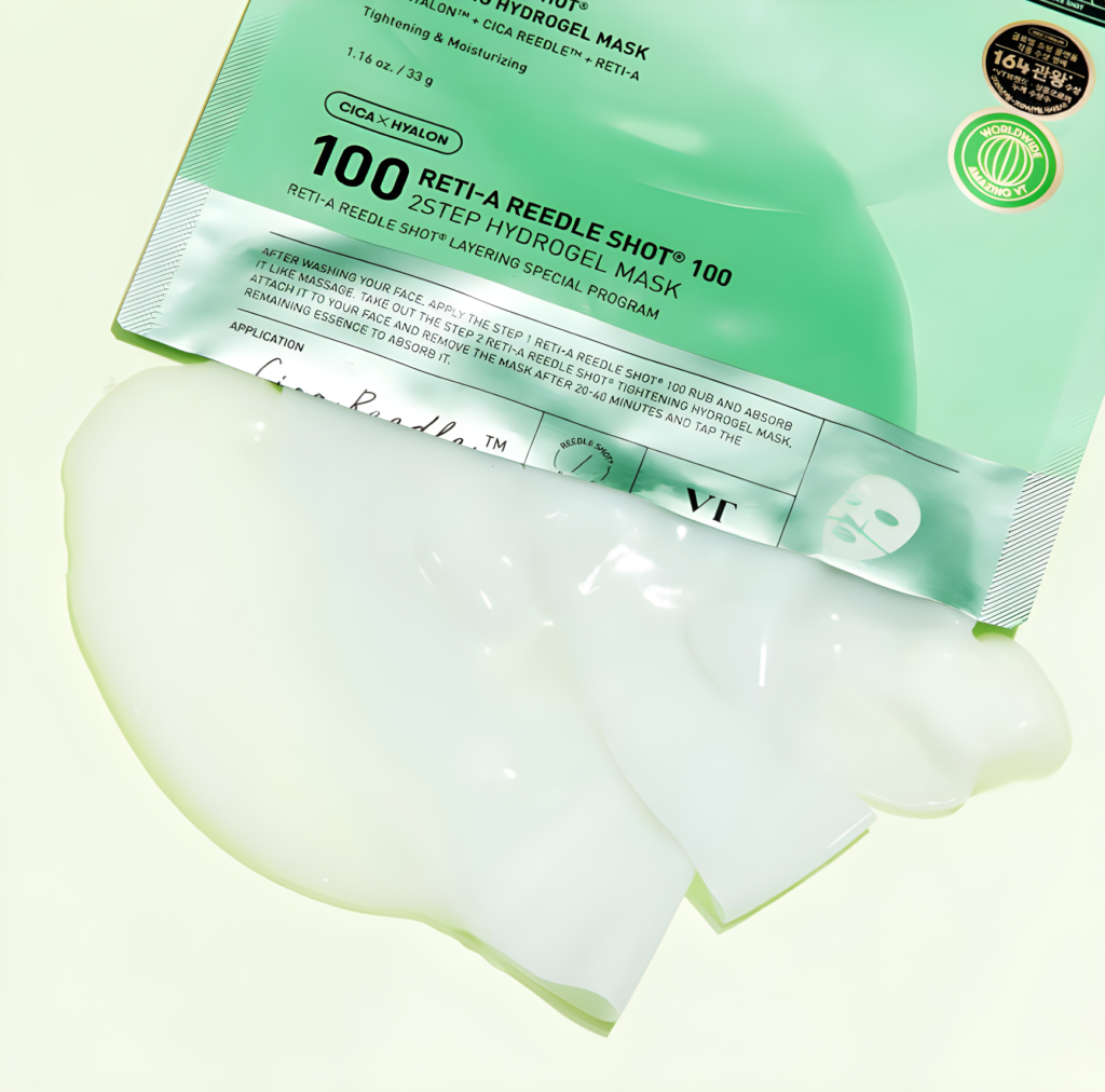 VT Reti-A Reedle Shot 100 2-Step Hydrogel Mask
