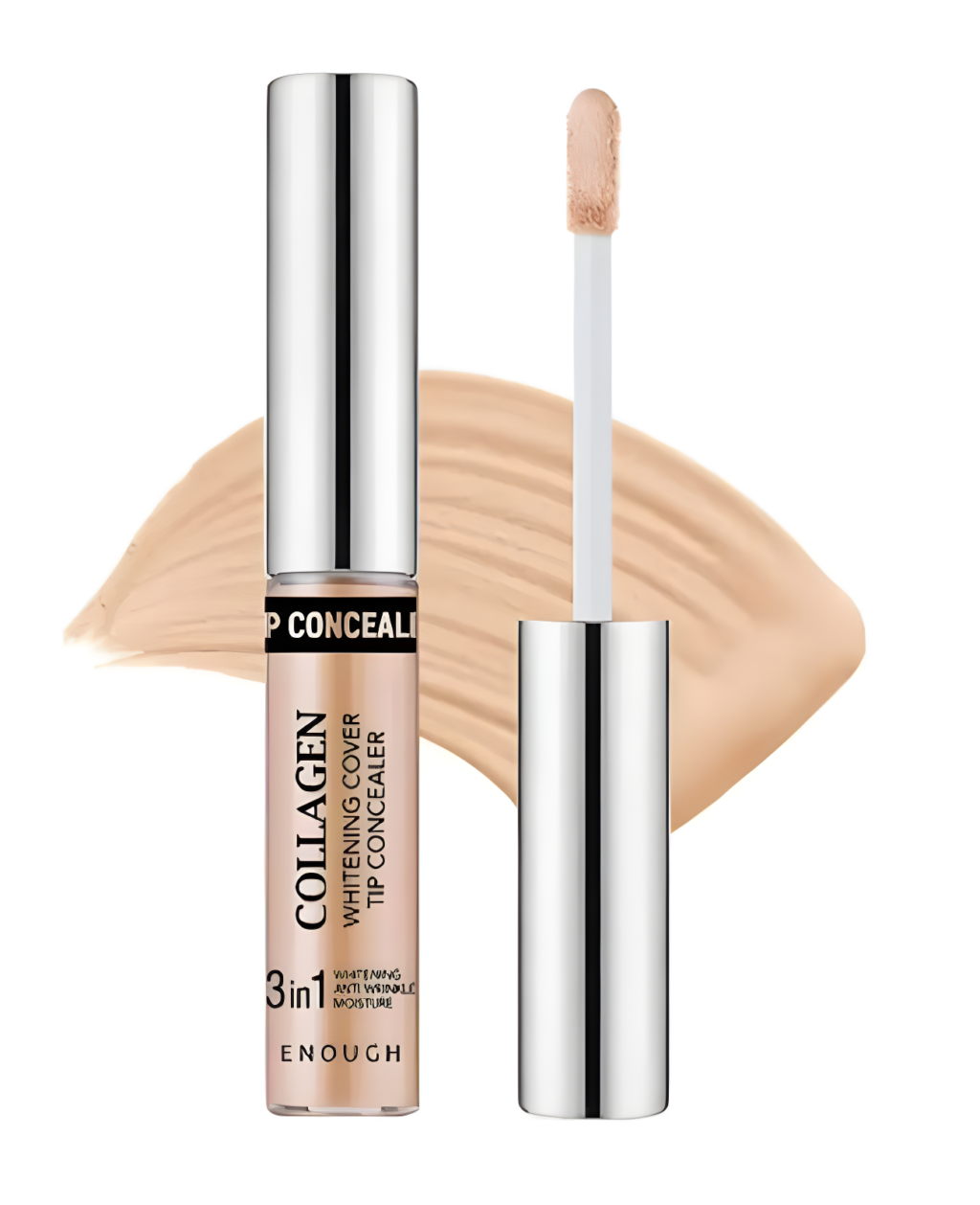 ENOUGH Collagen Whitening Cover Tip Concealer 3in1 #01