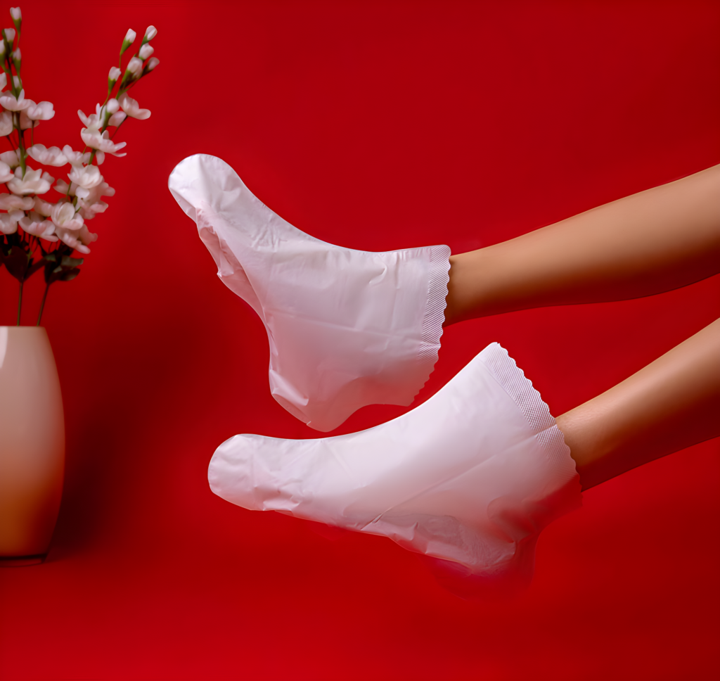 Petitfee Dry Essence Foot Pack 2ea
