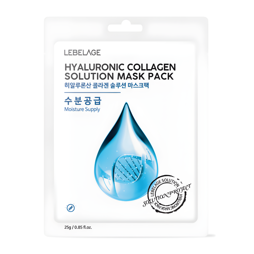 LEBELAGE HYALURONIC COLLAGEN SOLUTION MASK PACK 25g