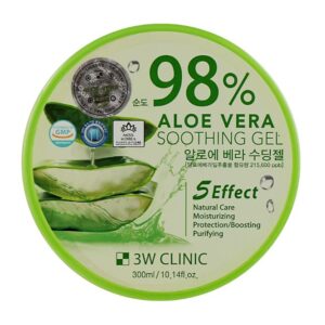 3W Clinic Aloe Vera Soothing Gel Purity 98% 300g