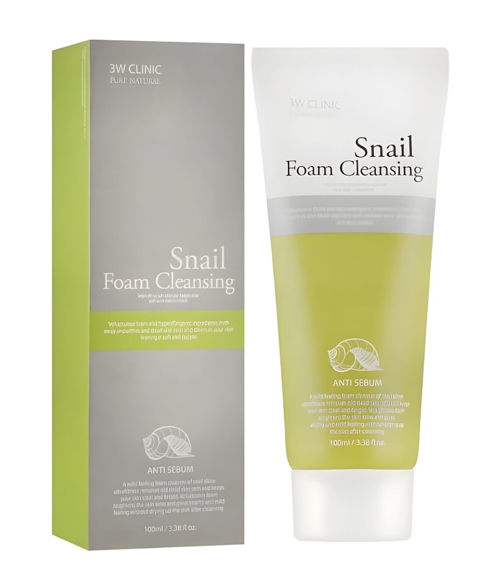 3W CLINIC Foam Cleansing Snail 100ml 3W CLINIC Foam Cleansing Snail 100ml