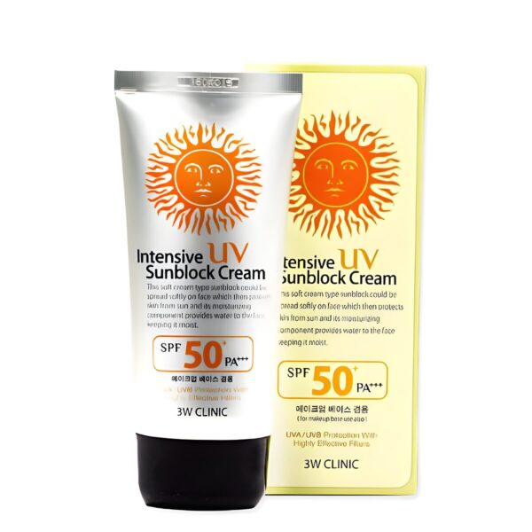 3W CLINIC Intensive UV Sunblock Cream 70ml