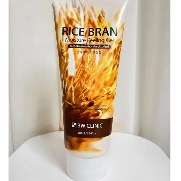 3W CLINIC RICE BRAN MOISTURE PEELING GEL 180ml 
