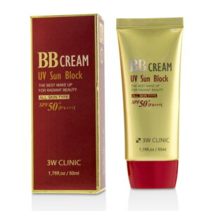 3W Clinic UV Sun Block BB Cream SPF50+PA+++ 50ml