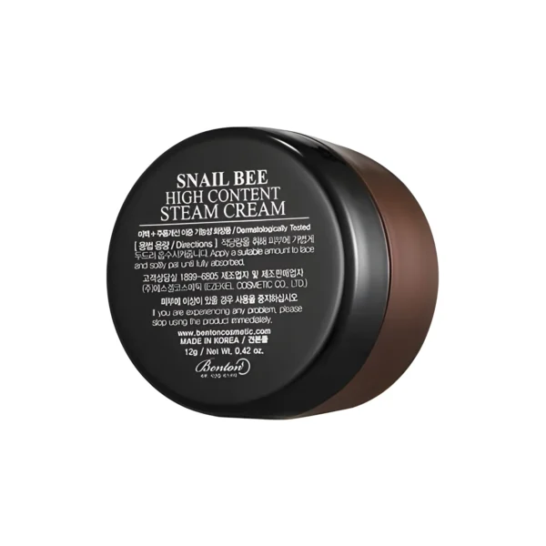 Benton Snail Bee High Content Steam Cream mini