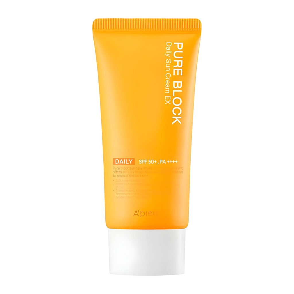 A’PIEU Pure Block Daily Sun Cream EX SPF50+ PA++++ 50ml