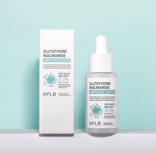 APLB Glutathione Niacinamide Ampoule Serum 40ml APLB Glutathione Niacinamide Ampoule Serum 40ml