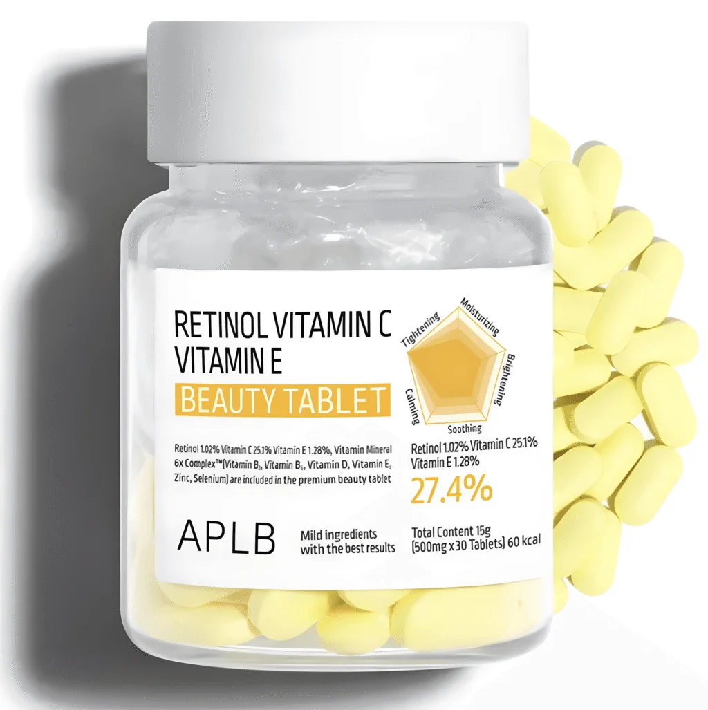 APLB Retinol Vitamina C Vitamina E Beauty Tablet