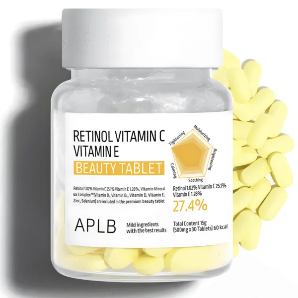 APLB Retinol Vitamina C Vitamina E Beauty Tablet