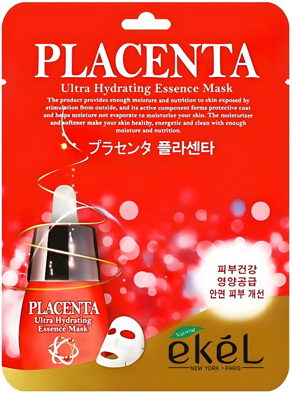 EKEL Ultra Hydrating Placenta Essence Mask 25ml