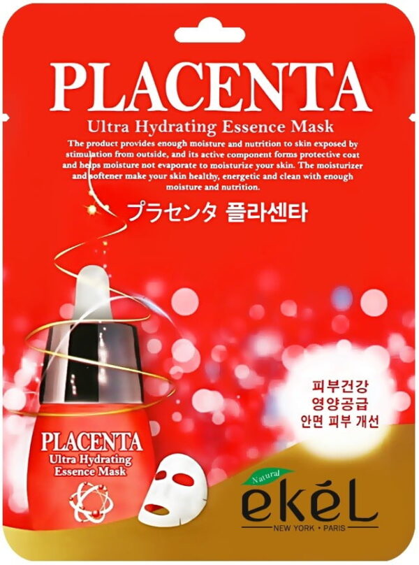 EKEL Ultra Hydrating Placenta Essence Mask 25ml