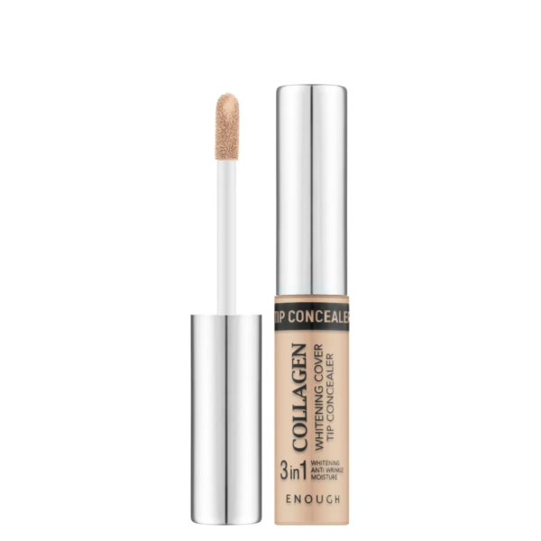ENOUGH Collagen Whitening Cover Tip Concealer 3in1 #01 ENOUGH Collagen Whitening Cover Tip Concealer 3in1 #01