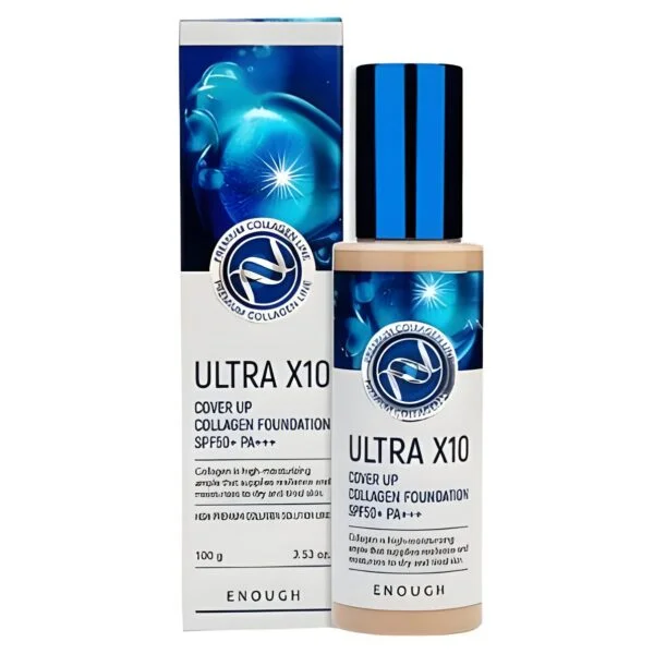 Enough Ultra X10 Cover UP Collagen Foundation SPF50+ PA+++ #13