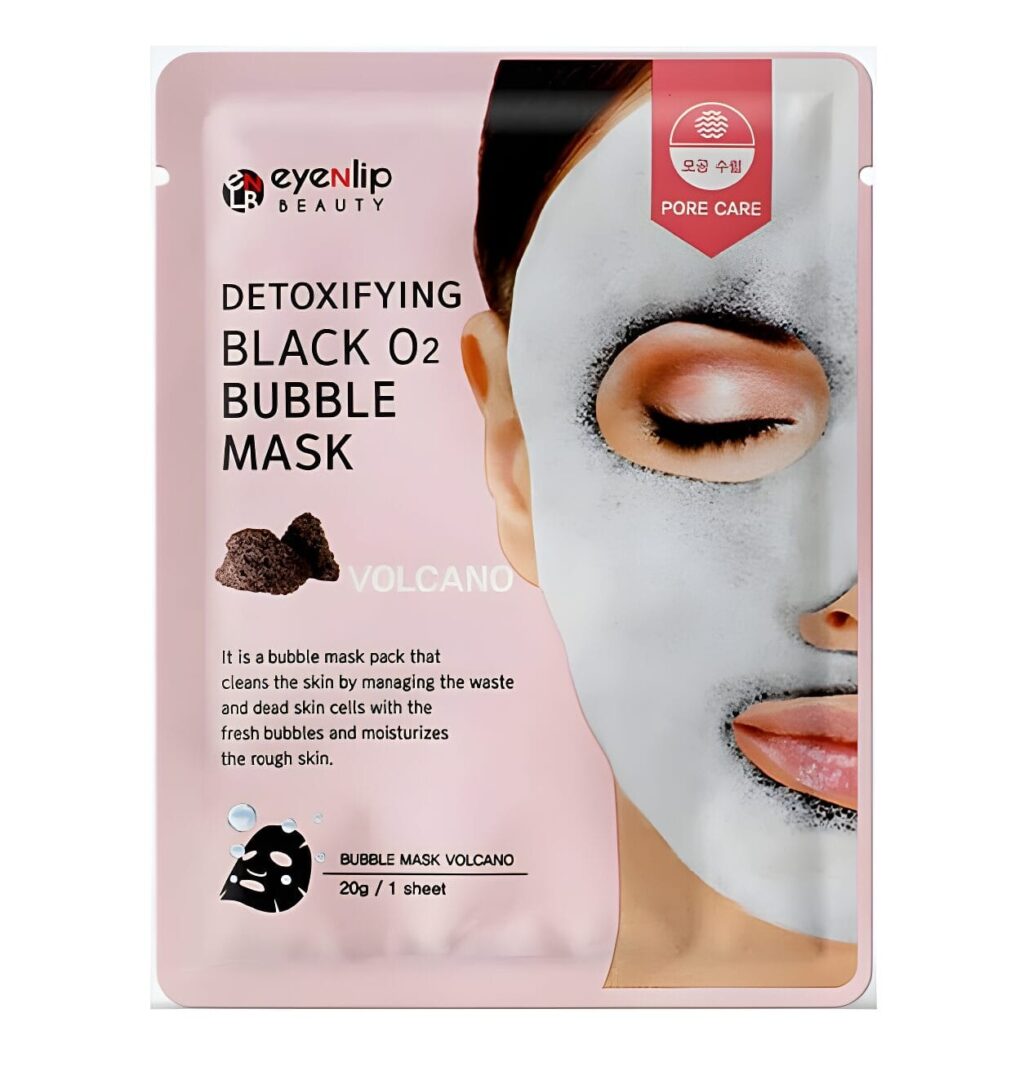 Eyenlip Black O2 Bubble Mask