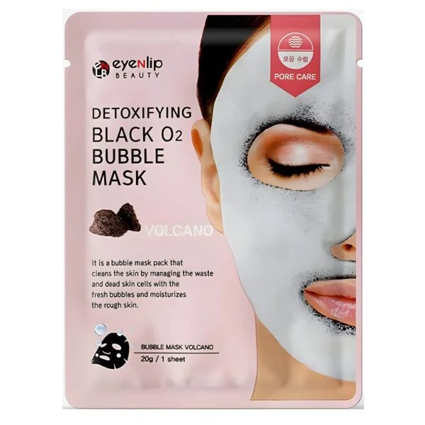 Eyenlip Black O2 Bubble Mask