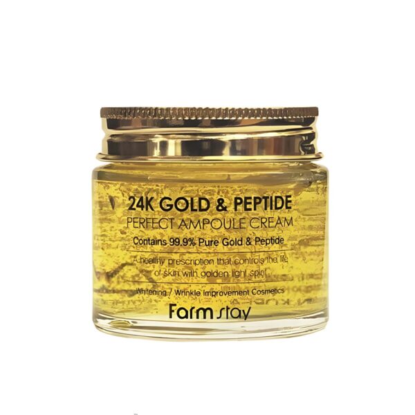 FARMSTAY 24K Gold Peptide Perfect Ampoule Cream 80ml