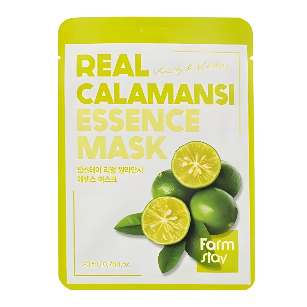 FarmStay Real Calamansi Essence Mask 23ml FarmStay Real Calamansi Essence Mask 23ml