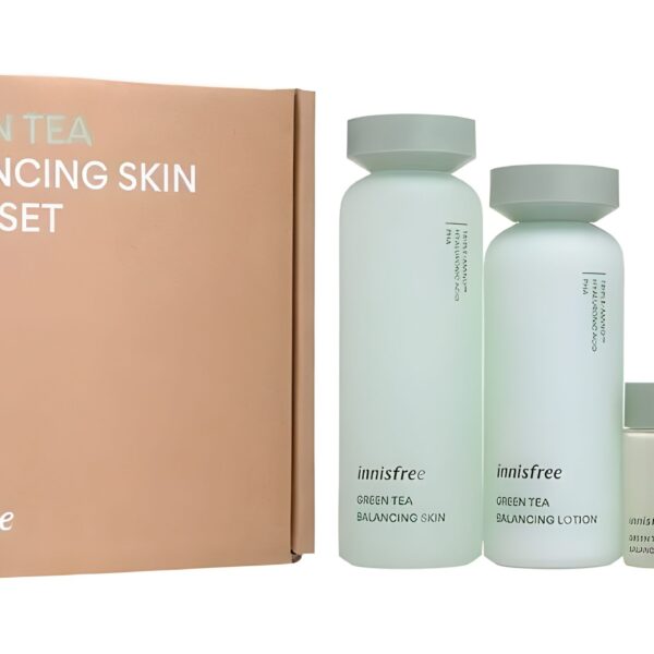 Innisfree Green Tea Balancing Skin Care Set EX