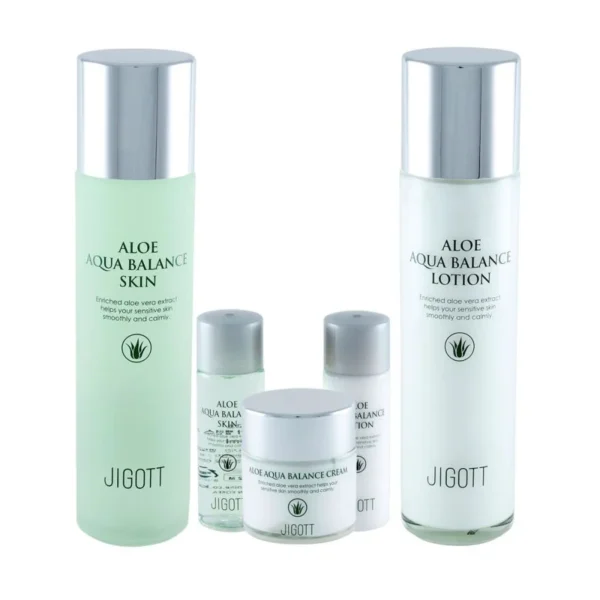 Jigott Aloe Aqua Balance Skin Care 3 Set Jigott Aloe Aqua Balance Skin Care 3 Set