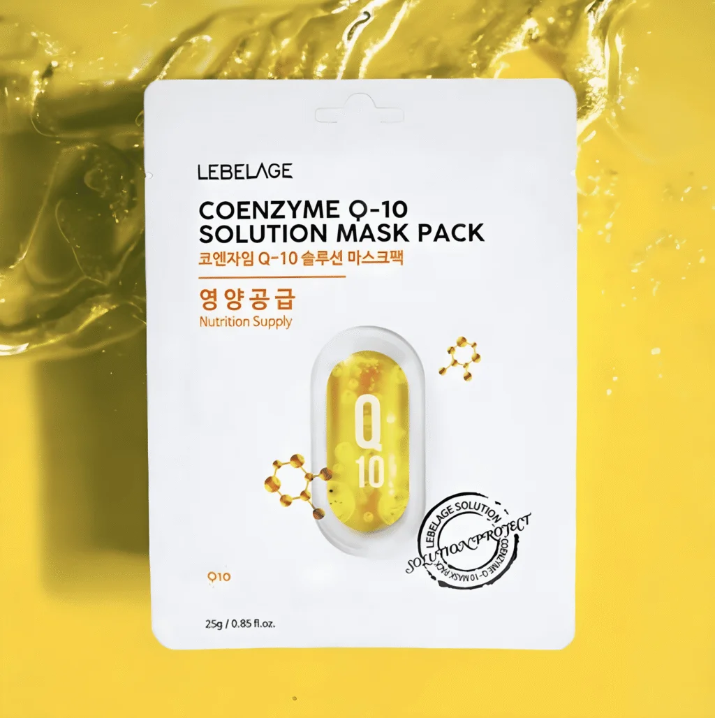 LEBELAGE COENZYME Q-10 SOLUTION MASK PACK 25g LEBELAGE COENZYME Q-10 SOLUTION MASK PACK 25g