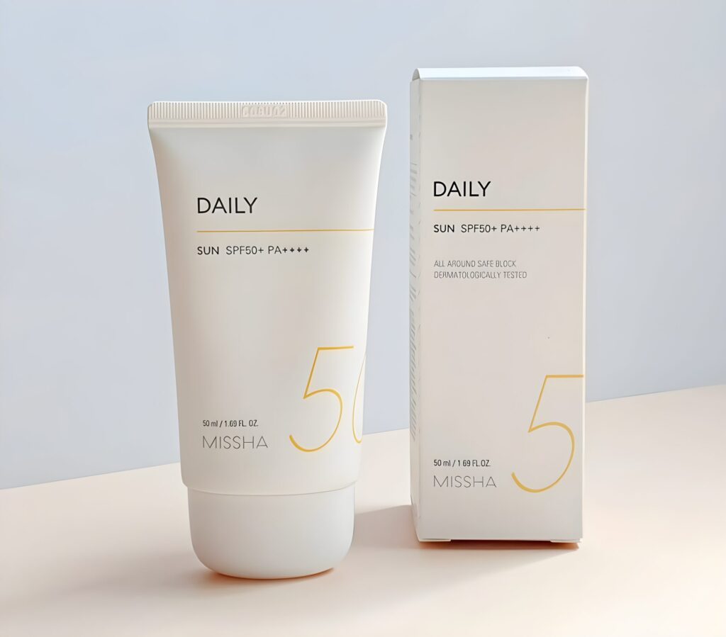 MISSHA All Around Safe Block Cotton Sun SPF50 PA++++ 50ml