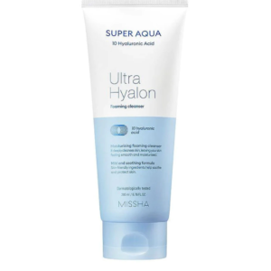 Missha Super Aqua Ultra Hyalron Foaming  Cleanser 200ml