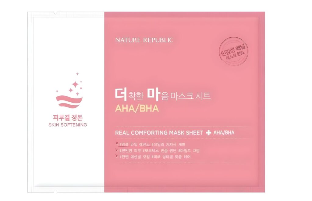 Nature Republic Real Comforting Mask Sheet AHA/BHA