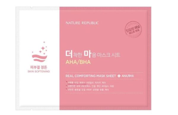 Nature Republic Real Comforting Mask Sheet AHA/BHA