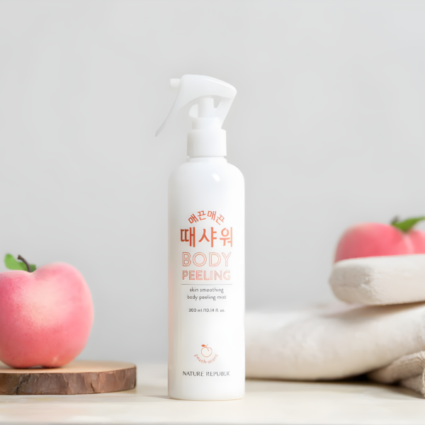 NATURE REPUBLIC Skin Smoothing Body Peeling Mist Peach 300ml