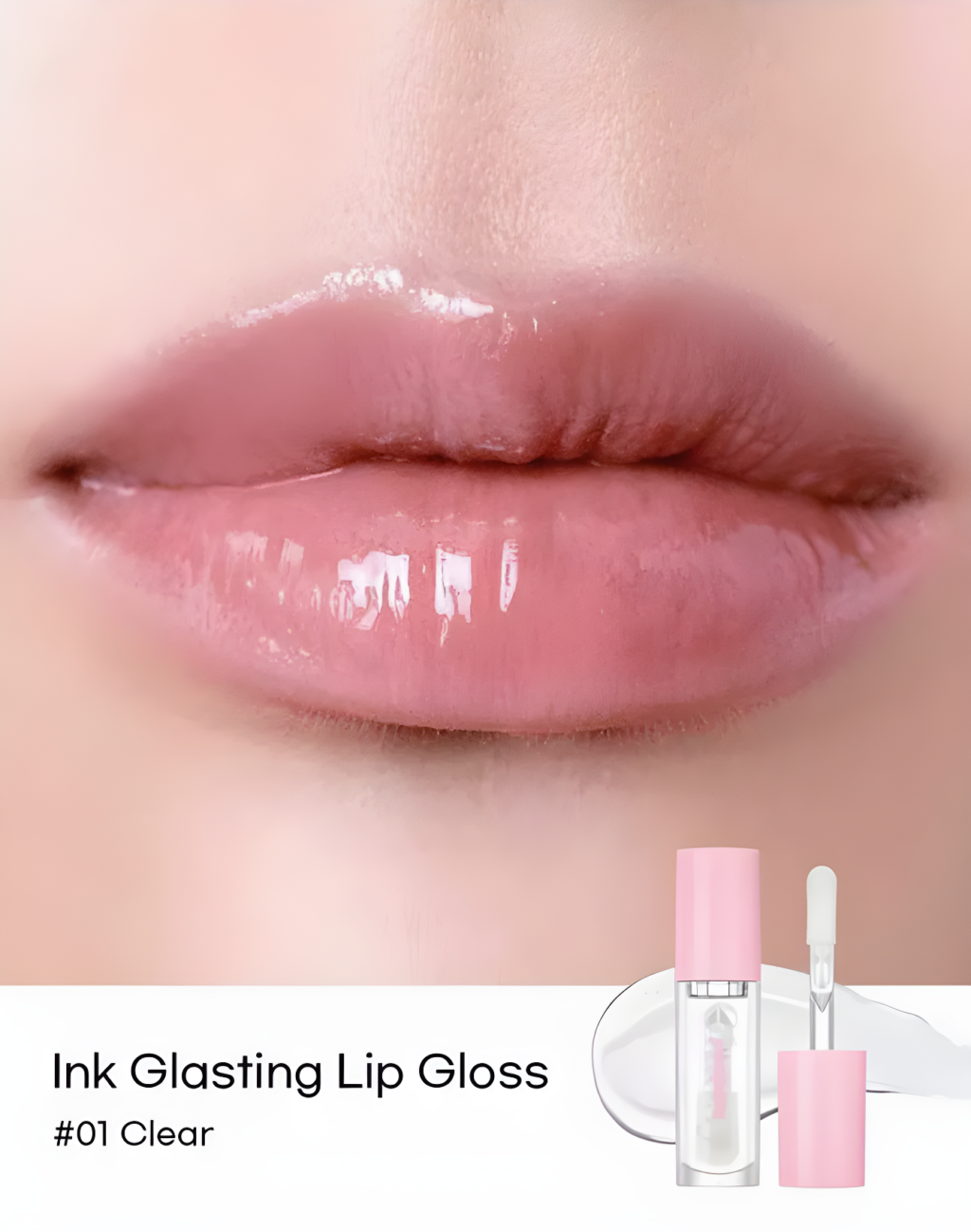 Peripera Ink Glasting Lip Gloss 001 Clear