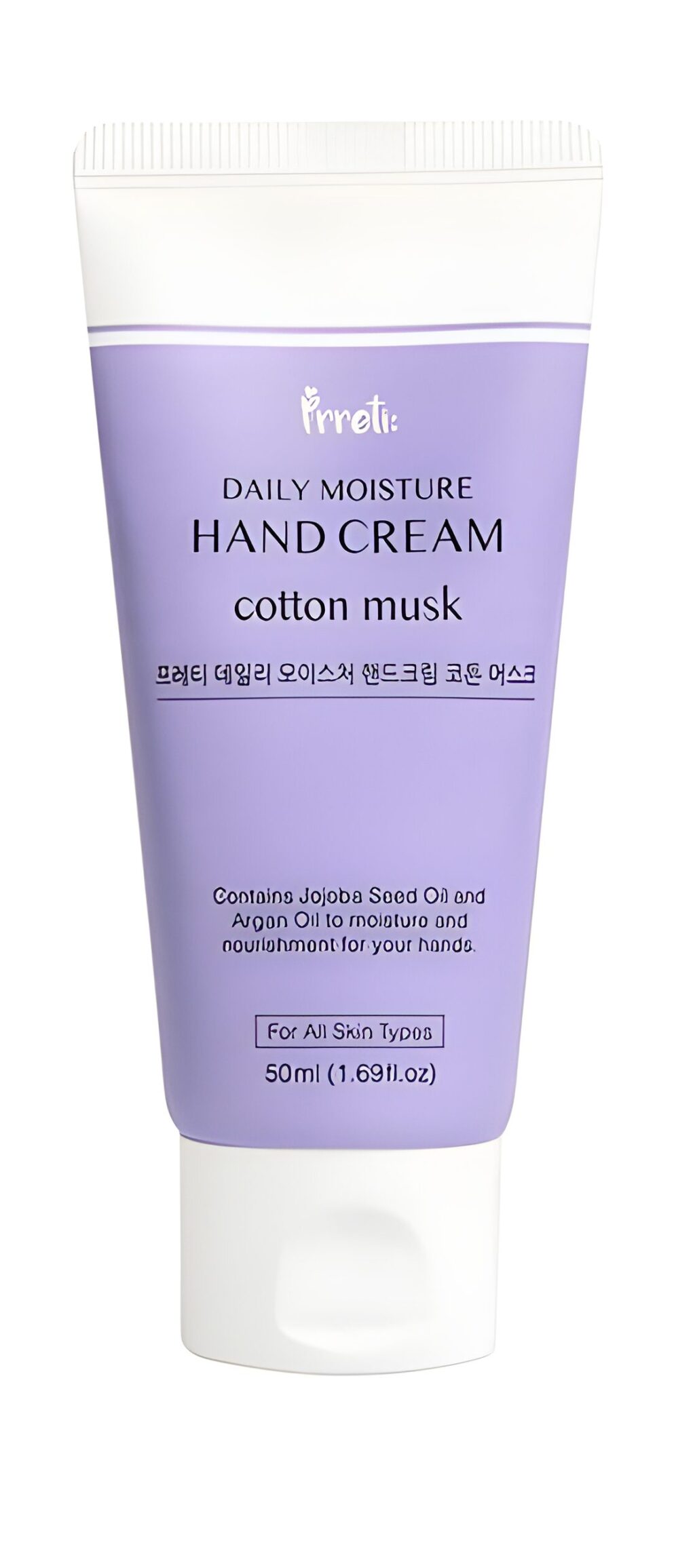 PRRETI Daily Cotton Musk Moisture Hand Cream 50ml