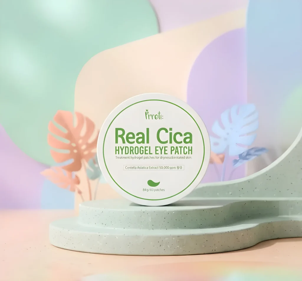 PRRETI Real Cica Hydrogel Eye Patch 60sheets