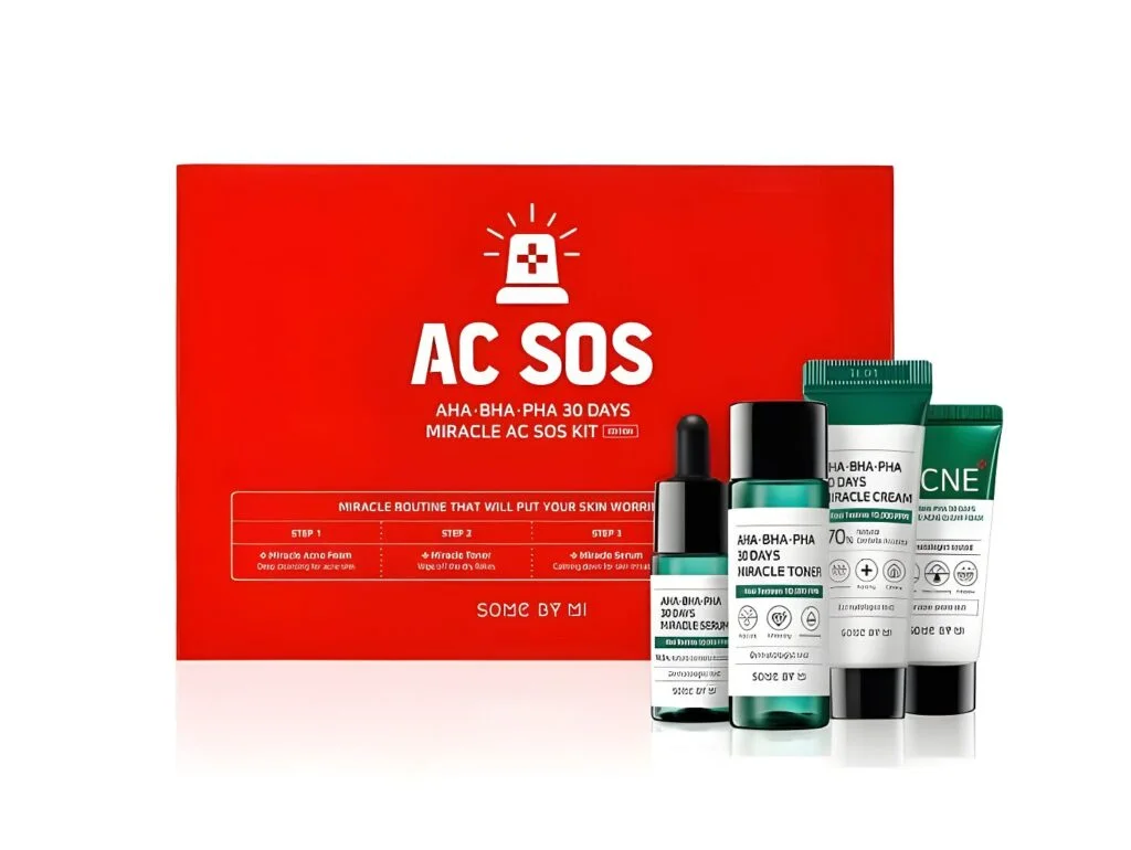 SOME BY MI AHA BHA PHA 30 days Miracle AC SOS Kit SOME BY MI AHA BHA PHA 30 days Miracle AC SOS Kit