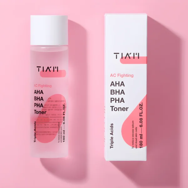 TIAM AC Fighting AHA BHA PHA Toner 180ml