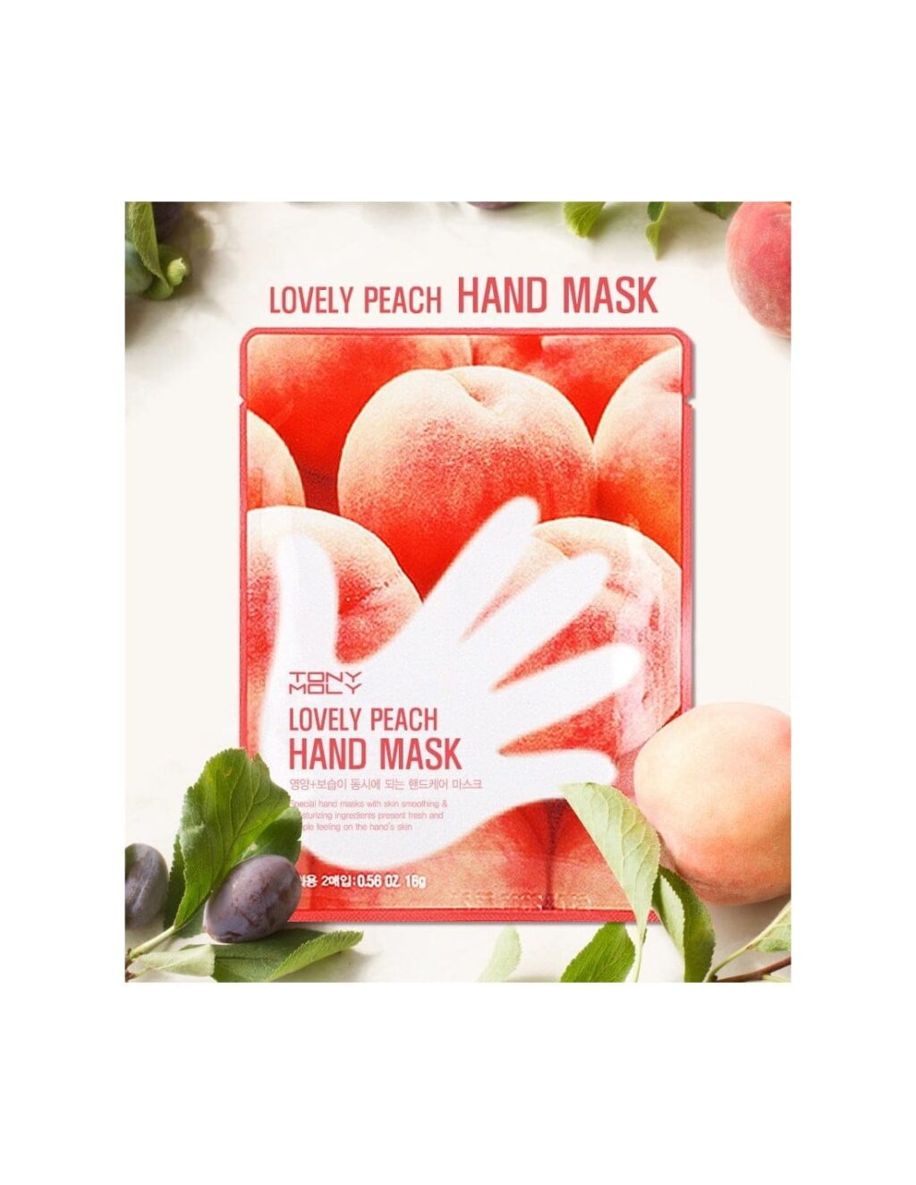  TONY MOLY Lovely Peach Hand Mask