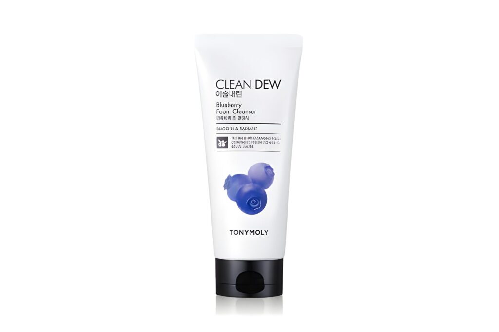 TONYMOLY Clean Dew  Blueberry Foam Cleanser 180ml